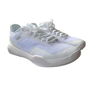Moolah Neovolt Low women's size 8.5 white lace-up basketball sneakers footwear